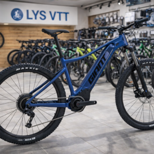 VTT Électrique 29” GIANT Talon E+ 3 – Batterie 400Wh – SyncDrive Core – Semi-Rigide – Bleu Cendré
